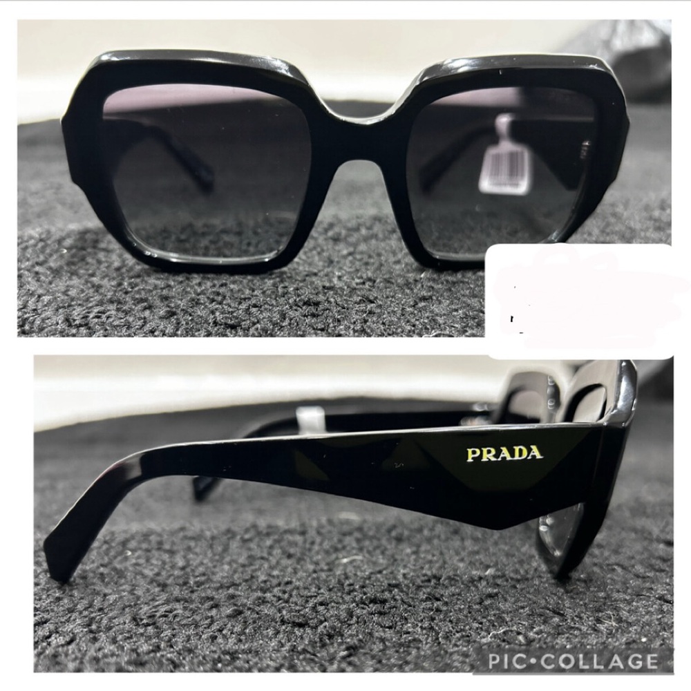 Prada Black Classic Glasses with Bold Frames
